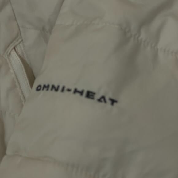 Columbia Jacket Womens Size M Omni-Heat Heavenly Hooded Extended Cuffs Flawed - Picture 2 of 13